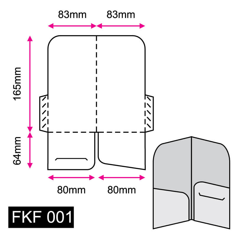 FKF001 Hotel Key Folder