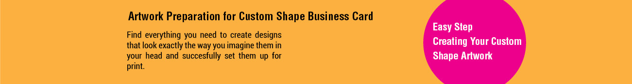 Creating Custom Shape Business cArd