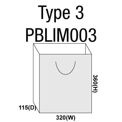 Large Paper Bag PBLIM003