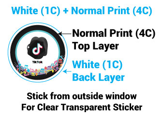 White 1C + Normal Print