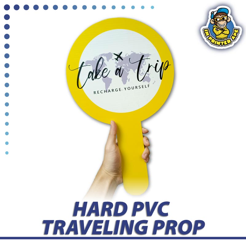 Travelling Prop | Tour Guide Signage