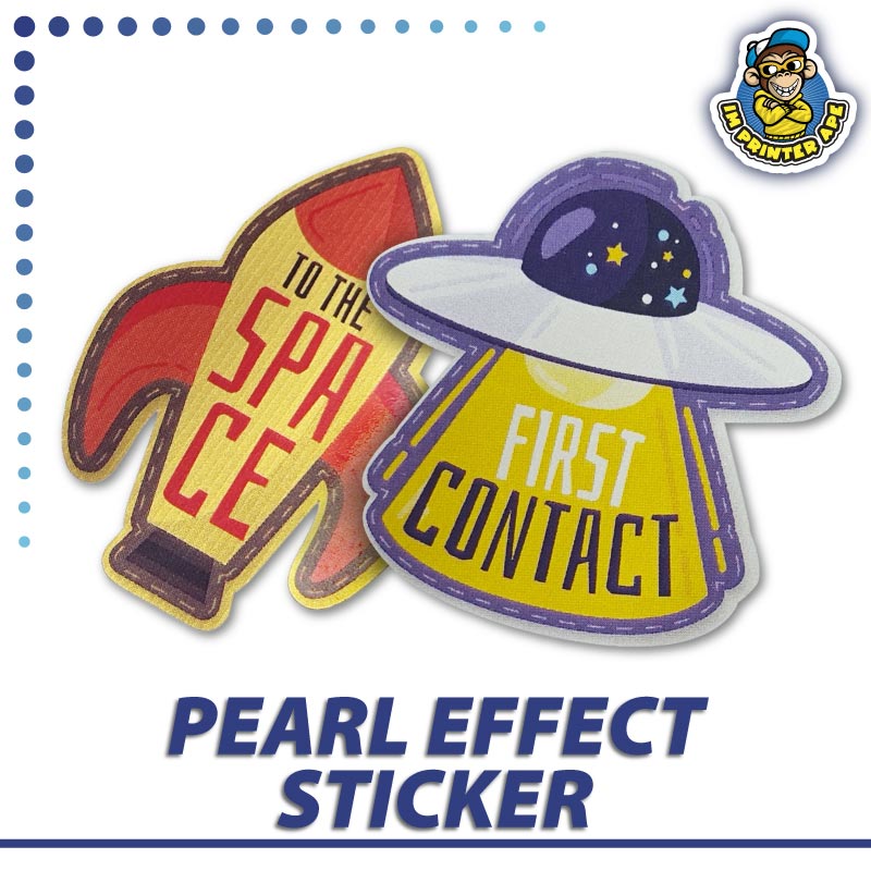 Pearl Sticker Label