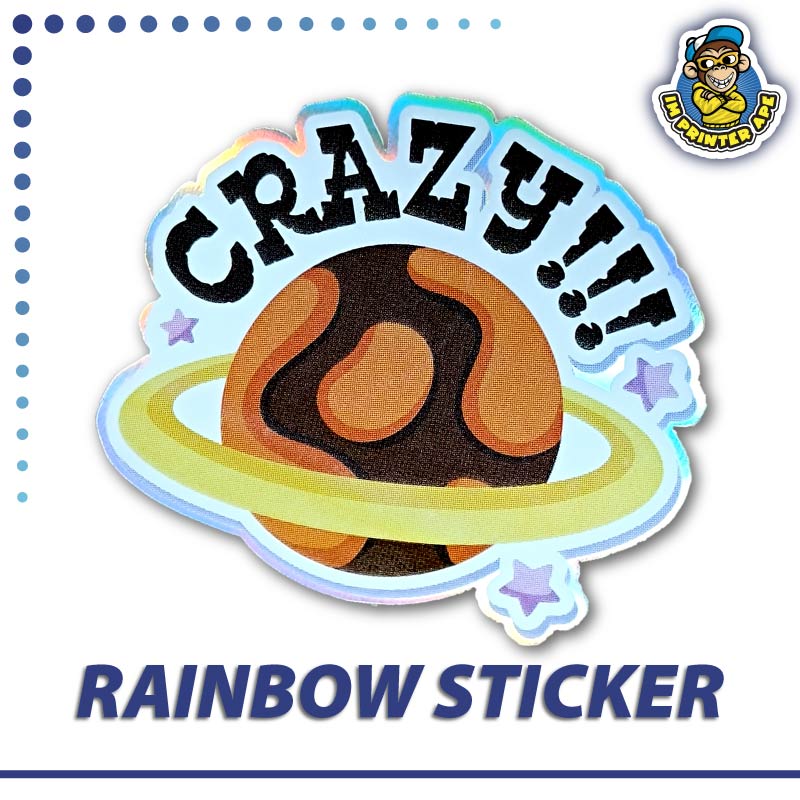 Rainbow Sticker | Hologram Sticker