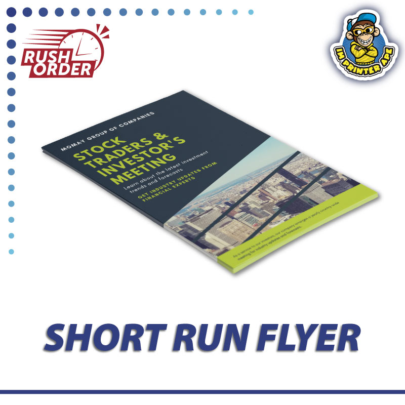 Short Run Flyer