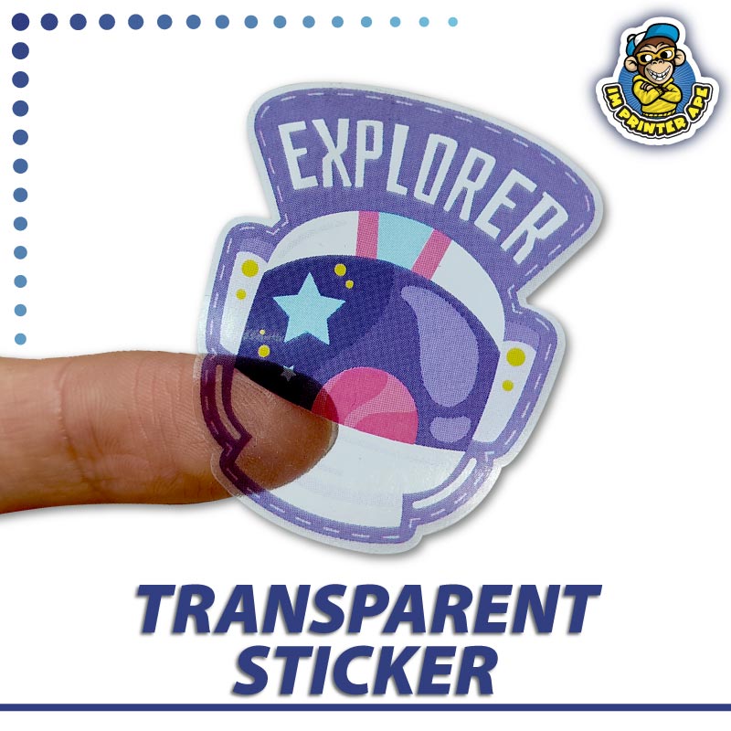 Transparent Sticker Label