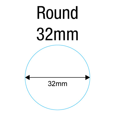 32mm (Round Shape)