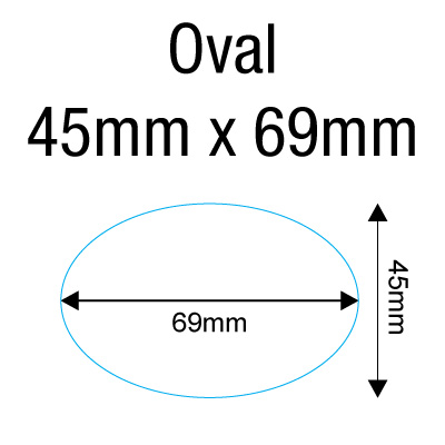 Oval - 45mm x 69mm - Bottle Opener Magnet