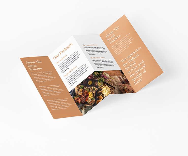 Long Brochure Printing | 3 A4 Brochure | Online Print Brochure
